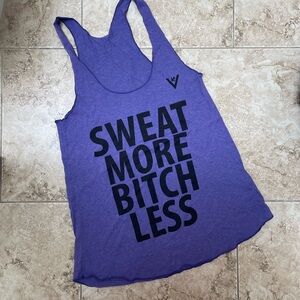 Sweat More B*tch Less Tank